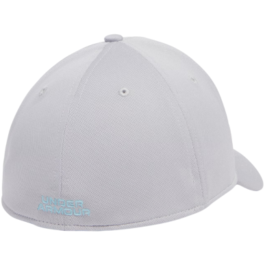 Casquette Under Armour Grise logo bleu ciel | Rugby Approved Perpignan