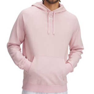 Sweat à Capuche Under Armour Rose pour Homme | Rugby Approved Perpignan