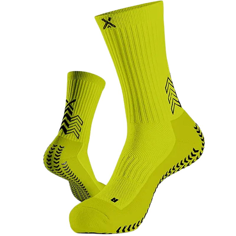 Chaussettes anti dérapante soxpro jaune Chaussettes anti dérapante soxpro jaune