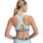 Brassière de sport à maintien modéré Under Armour Bleu Clair