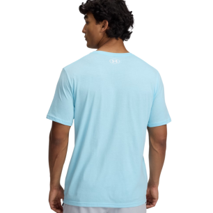 T-Shirt Under Armour Bleu Clair