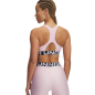 Brassière de sport à maintien modéré Under Armour Rose pâle