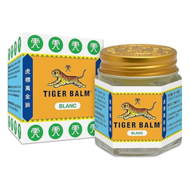 Tiger Balm Baume Blanc – Soin récupération rugby