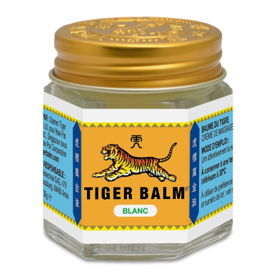 Tiger Balm Baume Blanc – Soin récupération rugby