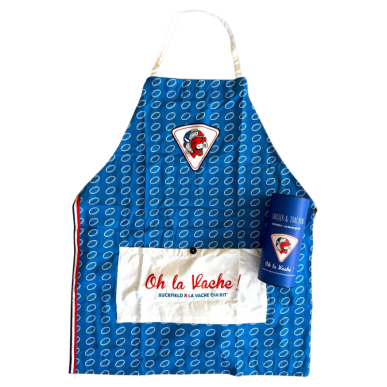Tablier & Torchon Ruckfield x Vache qui Rit – Rugby & Cuisine