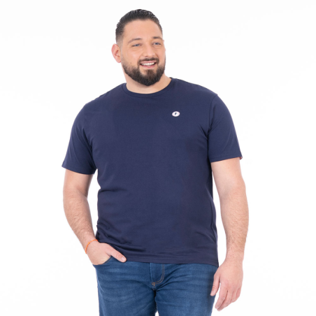 T-shirt Ruckfield x Cochonou bleu marine à manches courtes
