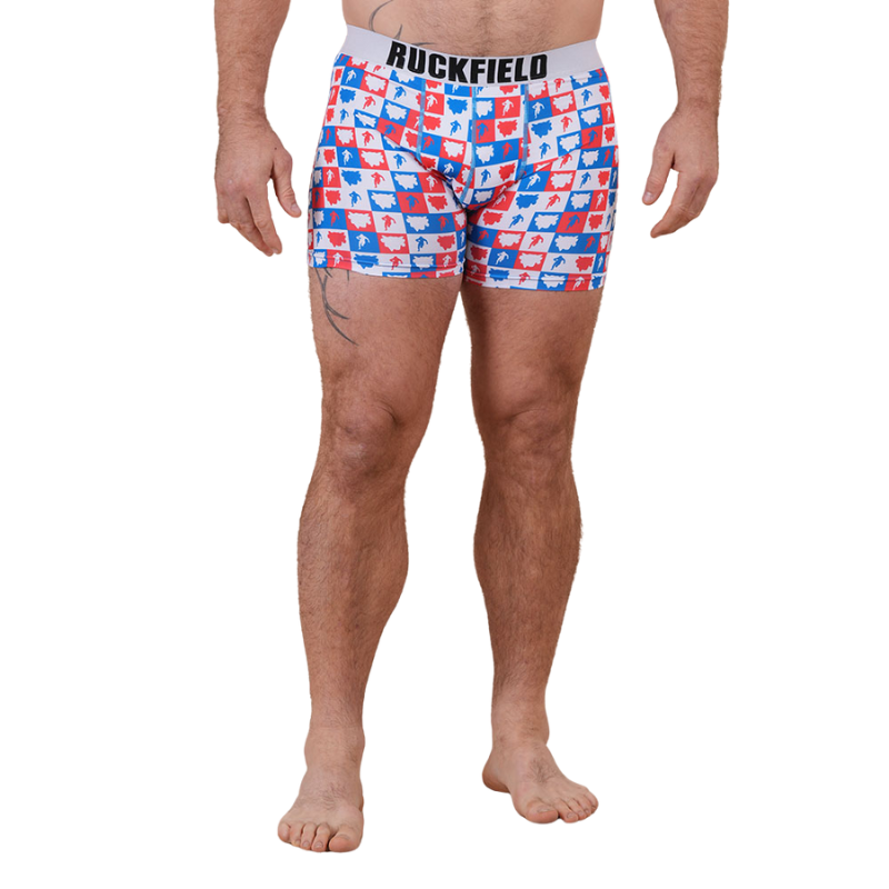 Boxer Ruckfield x Vache qui Rit blanc