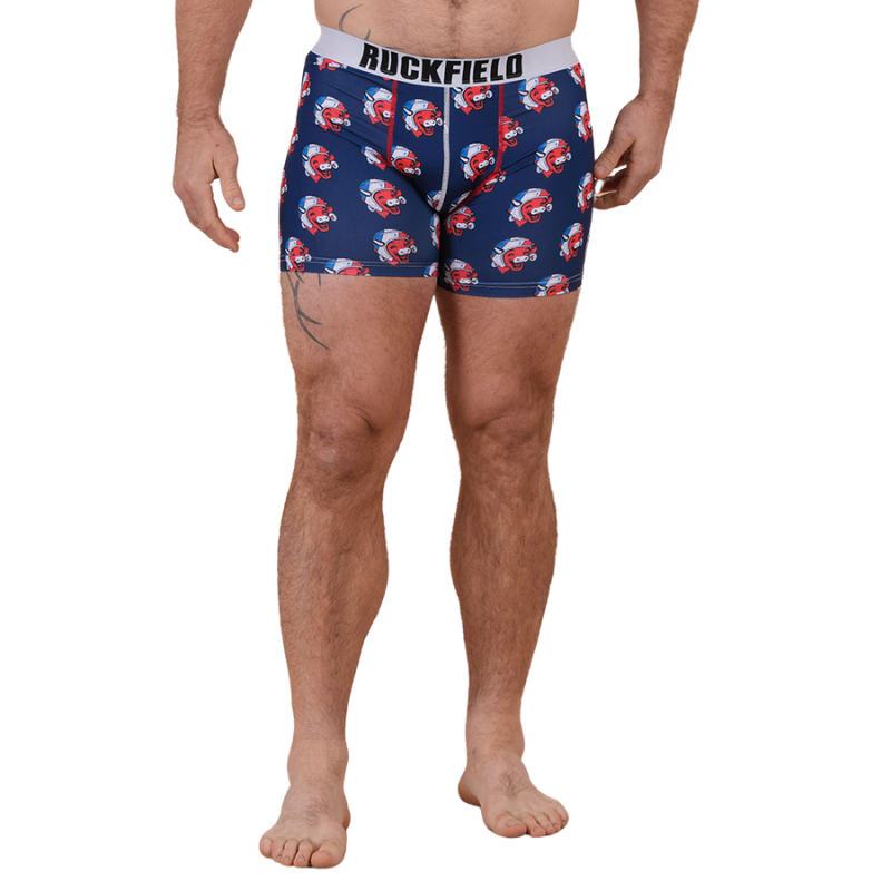 Boxer Ruckfield x Vache qui Rit bleu marine