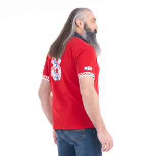Polo Ruckfield x Vache qui Rit Rouge – Rugby Festif