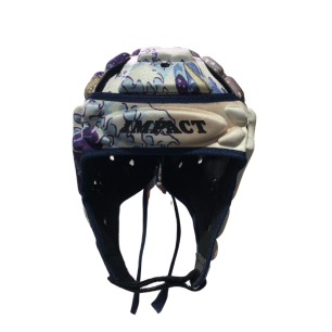 Casque rugby Impact "Océan" – Style marin & protection