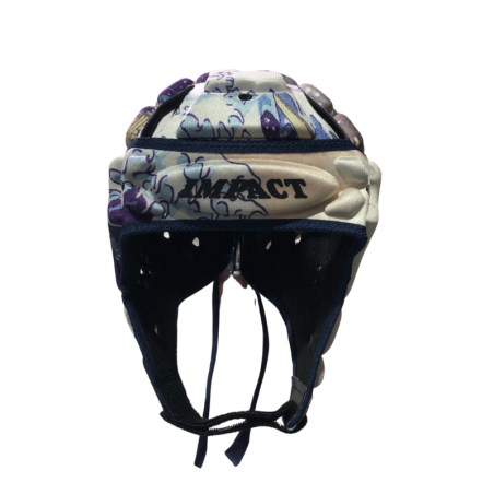 Casque rugby Impact "Océan" – Style marin & protection