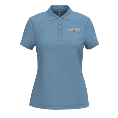 Polo femme "Cantem més fort" – Rugby & style du Sud