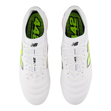 New Balance 442 V2 Elite FG – Flash Point Blanc