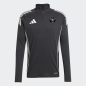1/4 Zip Molletonne Noir