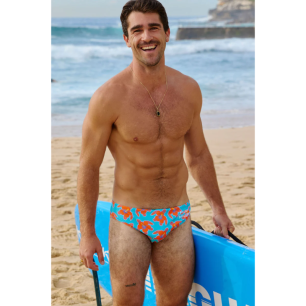 Flippin Flowers Budgy Smuggler