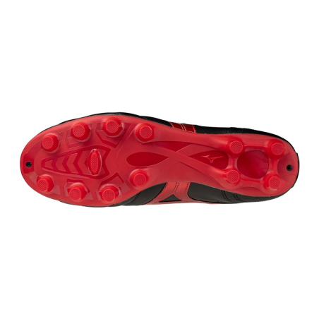 Crampons Mizuno Morelia II Club Noir et rouge