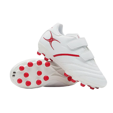 Crampons blanc enfant Gilbert | Rugby Approved Perpignan