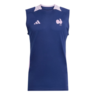 Débardeur entraînement XV de France bleu nuit – Rugby Approved Perpignan
