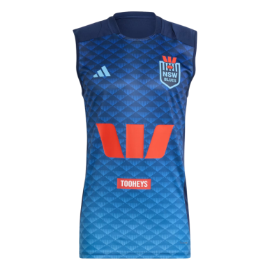 Débardeur bleu New South Wales adidas | Rugby Approved Perpignan