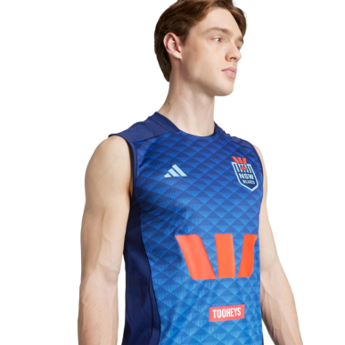 Débardeur bleu New South Wales adidas | Rugby Approved Perpignan