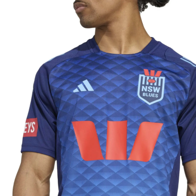 Tee-shirt entraînement NSW adidas bleu | Rugby Approved Perpignan