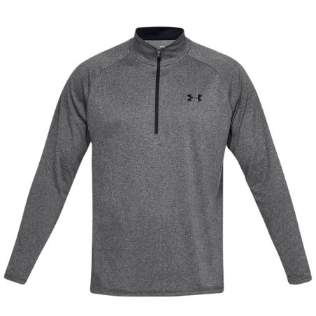 Haut ½ zip UA gris manches longues | Rugby Approved Perpignan