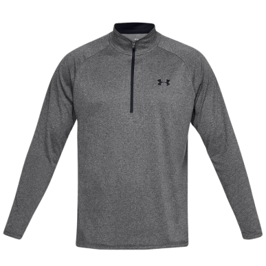 Haut ½ zip UA gris manches longues | Rugby Approved Perpignan