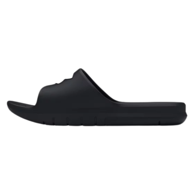 Claquettes Under Armour noires confortables | Rugby Approved Perpignan