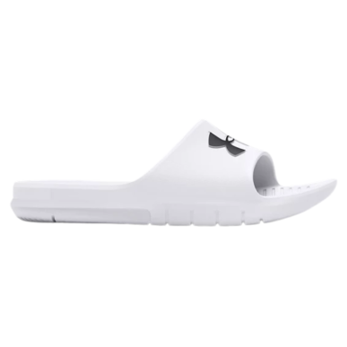 Claquettes Under Armour blanches confort | Rugby Approved Perpignan