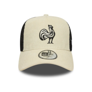 Casquette Trucker XV de France beige – New Era