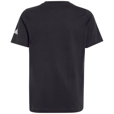 T-shirt Enfant All Blacks Noir Logo Officiel | Rugby Approved Perpignan