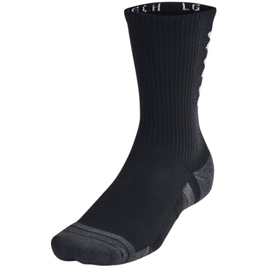 Lot 3 chaussettes hautes Under Armour noires | Rugby Approved Perpignan