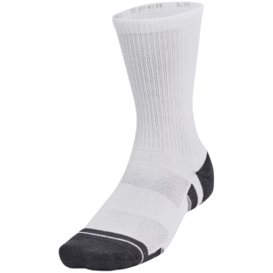 Chaussettes Hautes Under Armour Blanches (Lot de 3 paires)