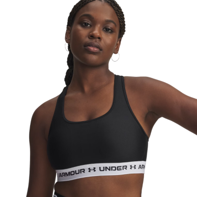 Brassière Sport UA Noire et Blanche | Rugby Approved Perpignan
