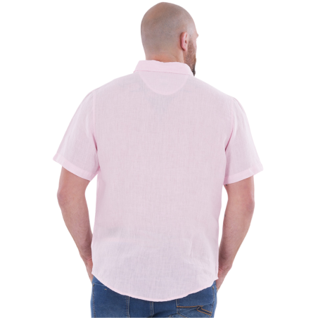 Ruckfield chemise en lin manches courtes