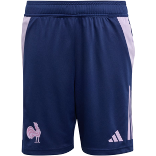 Short Entraînement XV France Enfant Bleu Violet | Rugby Approved Perpignan