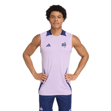 Débardeur d’entrainement XV De France violet