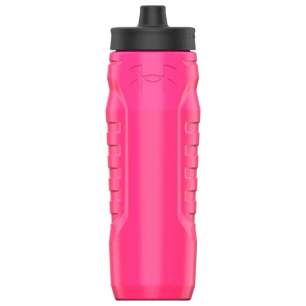 Gourde Under Armour rose 950ml squeeze | Rugby Approved Perpignan
