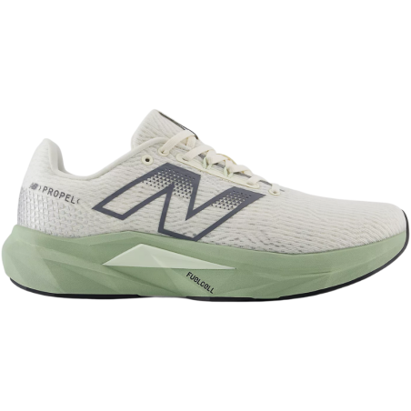 Chaussures de Course New balance Crème/Kaki