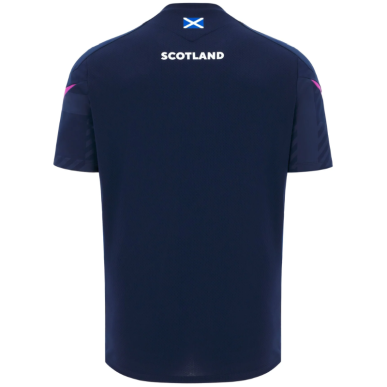 T-shirt Entraînement Écosse Bleu Marine 2025 | Rugby Approved Perpignan