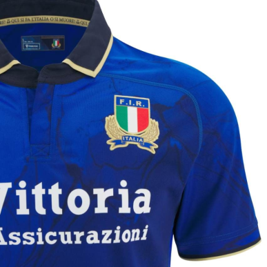 Maillot Italie 2024-2025 Domicile Replica | Rugby Approved Perpignan