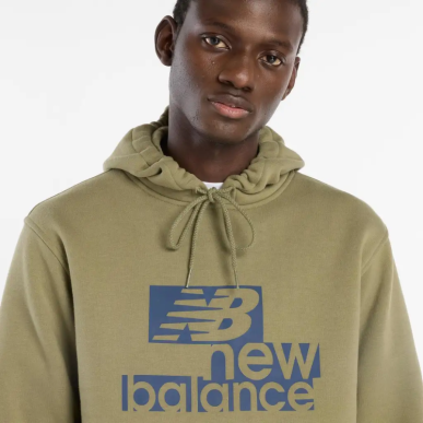Sweat Kaki Confort New Balance Officiel | Rugby Approved Perpignan