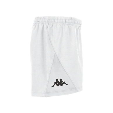 Short Kappa Bejan blanc sport et lifestyle | Rugby Approved Perpignan