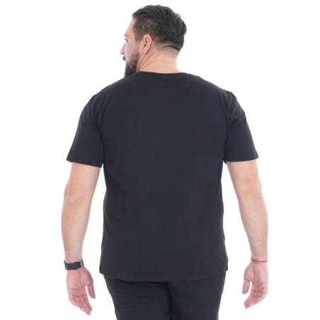 T-shirt à manches courtes noir Ruckfield Maori Rugby