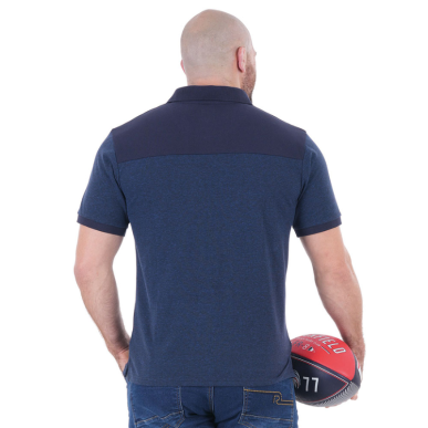 Polo Ruckfield French Rugby Club Bleu Marine | Rugby Approved Perpignan