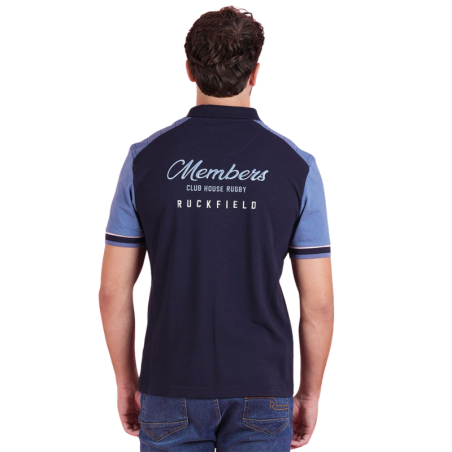 Polo Ruckfield Members Club House Bleu Marine | Rugby Approved Perpignan