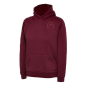 Sweat à Capuche Coton Floqué