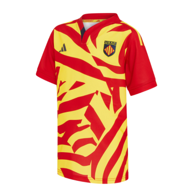 Maillot USAP Extérieur Enfant 2025/2026 Sans Sponsors | Rugby Approved Perpignan