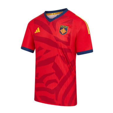 T-shirt Échauffement Extérieur USAP Officiel | Rugby Approved Perpignan