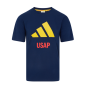 T-shirt logo ADIDAS USAP coton 2025-2026 T-shirt logo ADIDAS USAP coton 2025-2026